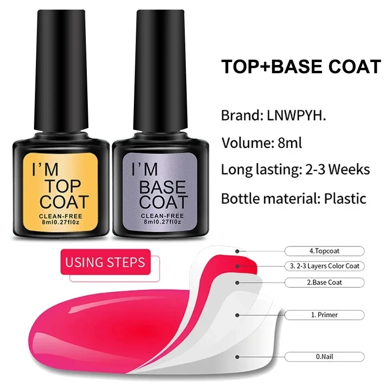 Kit Complet Manucure Gel UV – Lampe LED 36W + Perceuse & 18 Vernis Gel – Professionnel & Maison