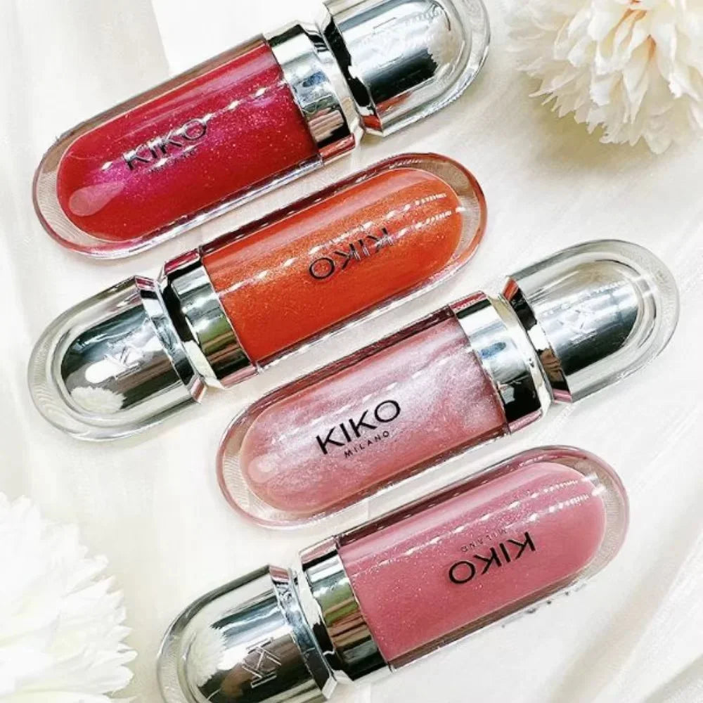 KIKO 3D Hydra Lipgloss 2025 – Brillant à Lèvres Hydratant Effet Miroir, Longue Tenue & Ultra Brillance