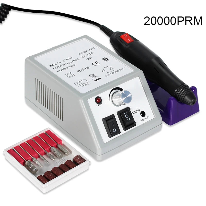 Kit Complet Manucure Gel UV – Lampe LED 36W + Perceuse & 18 Vernis Gel – Professionnel & Maison