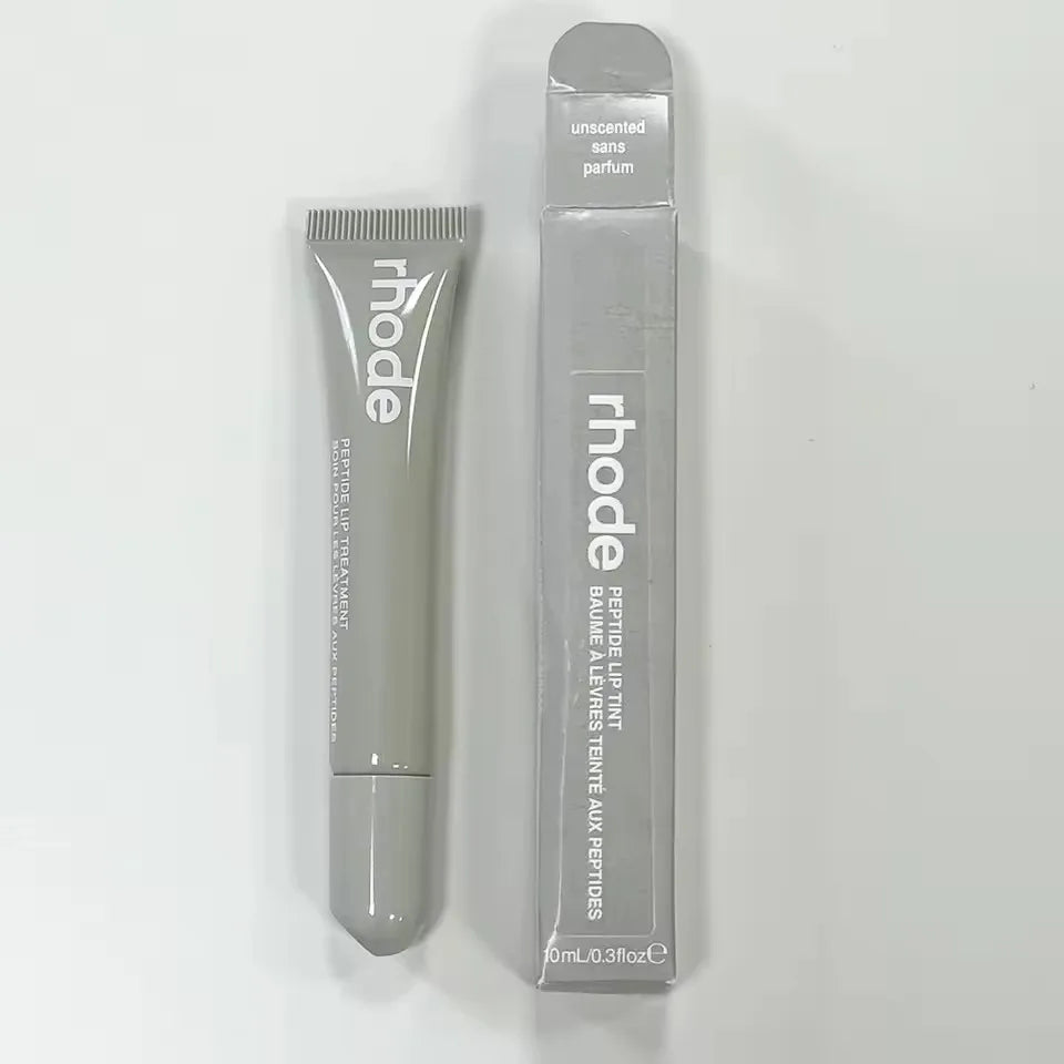 Baume à Lèvres Glossy Rhode – Hydratant, Longue Tenue, Effet Brillant & Naturel, 10ml