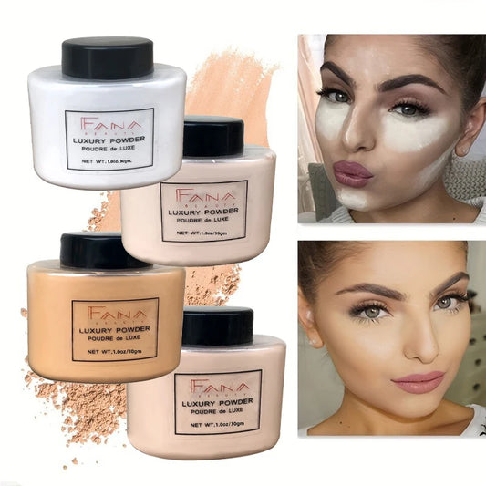 Poudre  Banane – Maquillage de Luxe Longue Durée & Anti-Brillance
