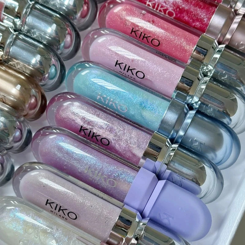 KIKO 3D Hydra Lipgloss 2025 – Brillant à Lèvres Hydratant Effet Miroir, Longue Tenue & Ultra Brillance