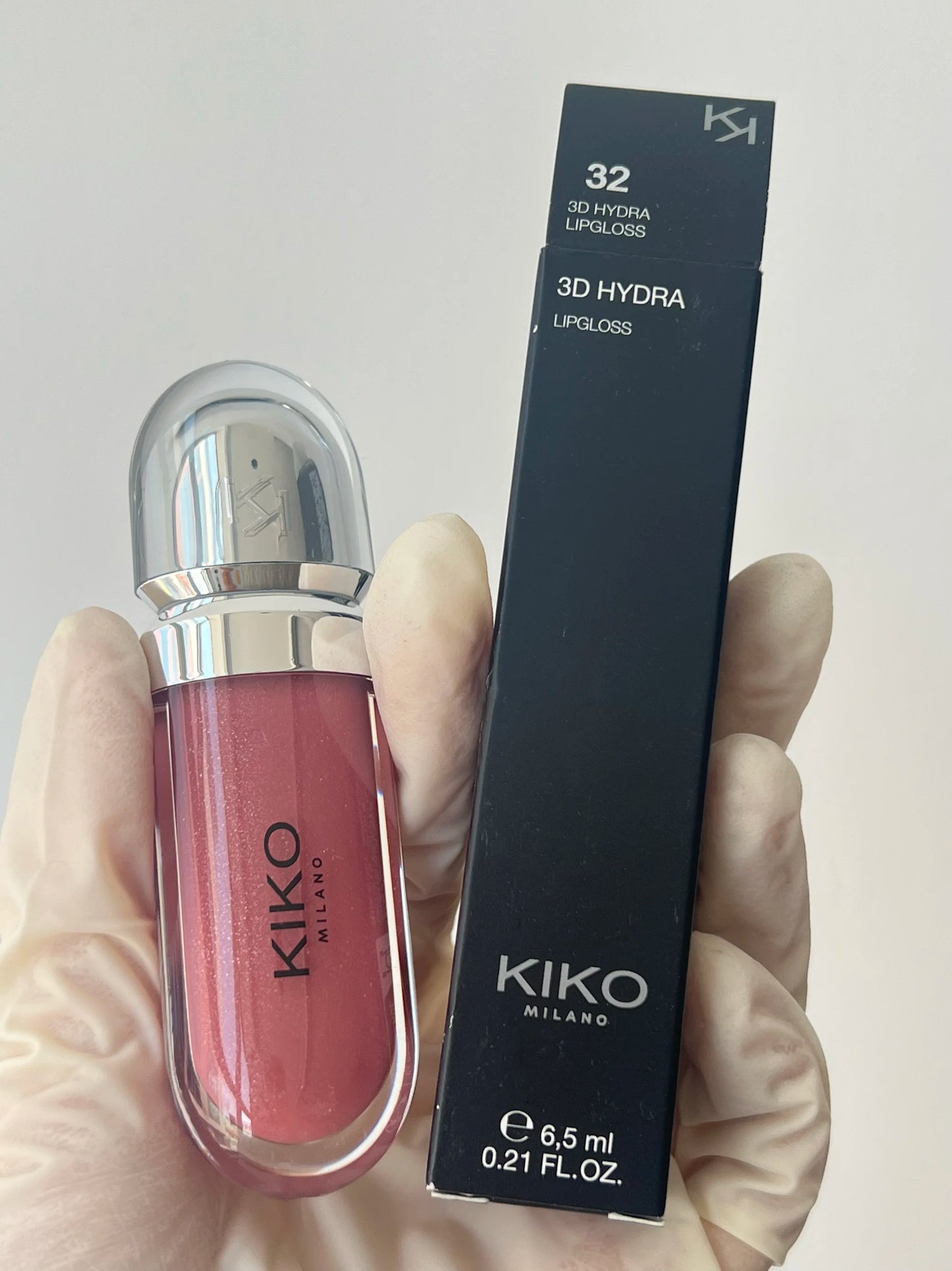KIKO 3D Hydra Lipgloss 2025 – Brillant à Lèvres Hydratant Effet Miroir, Longue Tenue & Ultra Brillance