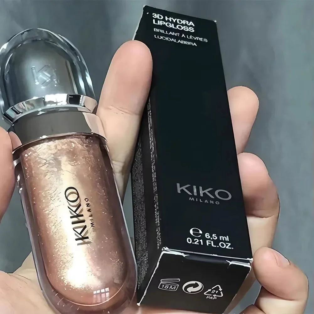KIKO 3D Hydra Lipgloss 2025 – Brillant à Lèvres Hydratant Effet Miroir, Longue Tenue & Ultra Brillance