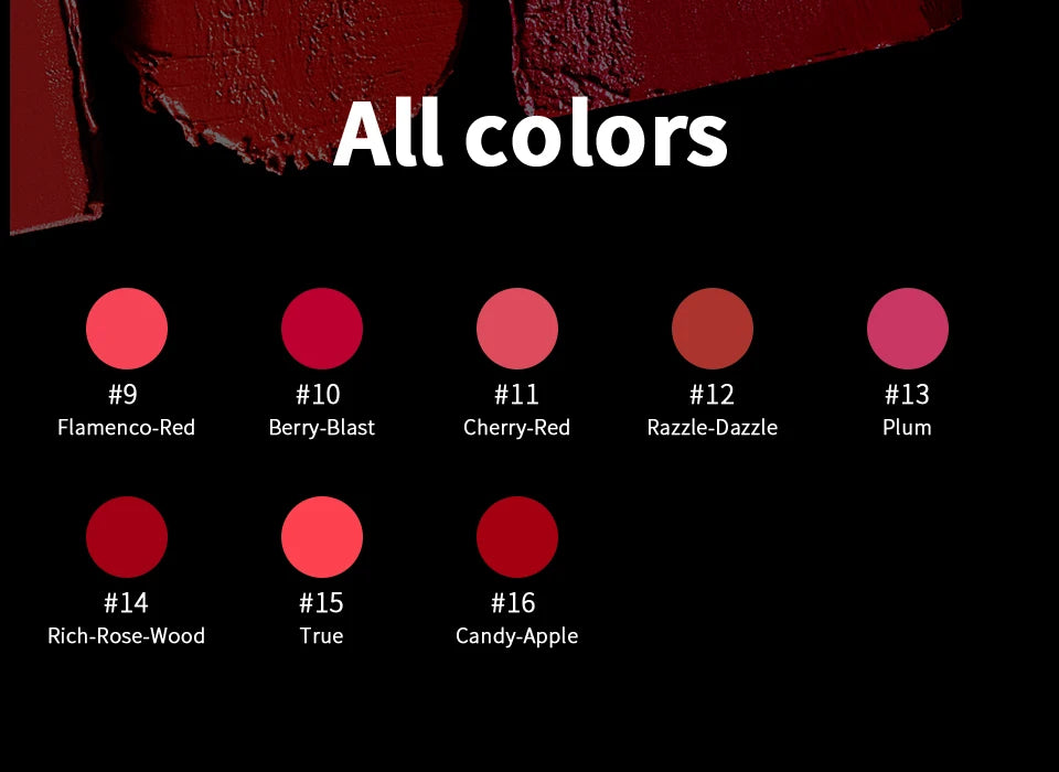 Rouge à Lèvres Hydratant Luxe CHARMACY Milano – Velours Haute Qualité, Longue Tenue & Brillance Professionnelle