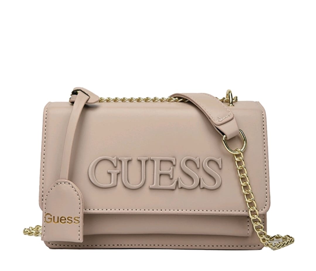 Sac à Main Femme Guess – Bandoulière Chaîne Dorée – Plusieurs Couleurs