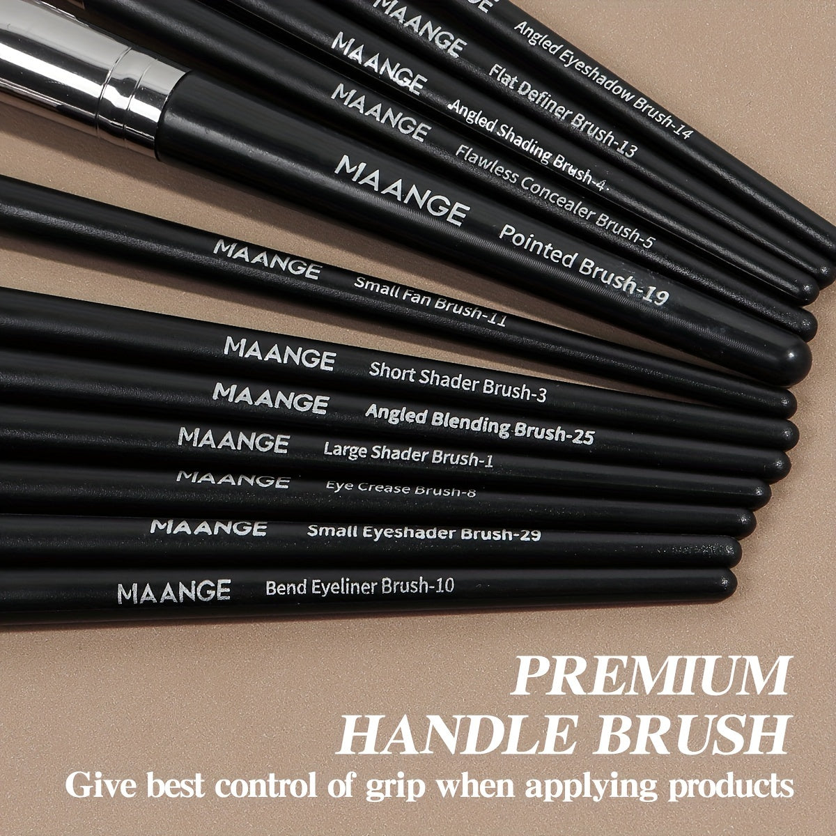 Set de Maquillage Professionnel 37 Pièces – 25 Pinceaux Premium & 12 Éponges avec Boîte de Rangement