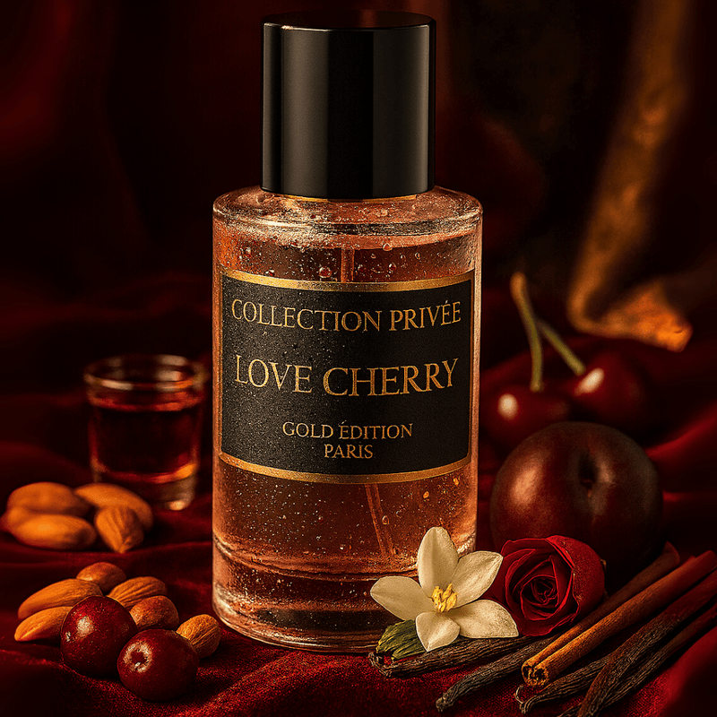 Love Cherry – Eau de Parfum Femme 50 ml | Collection Privée Gold Edition Paris
