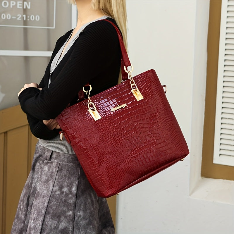 Lot de 5 Sacs à Main Femme Élégants – Polyvalents & Chic, Style Européen